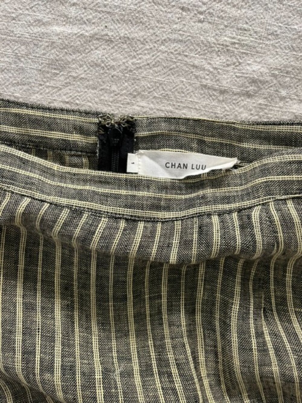 Chan Luu striped linen maxi skirt (NWOT) - Picture 5 of 5